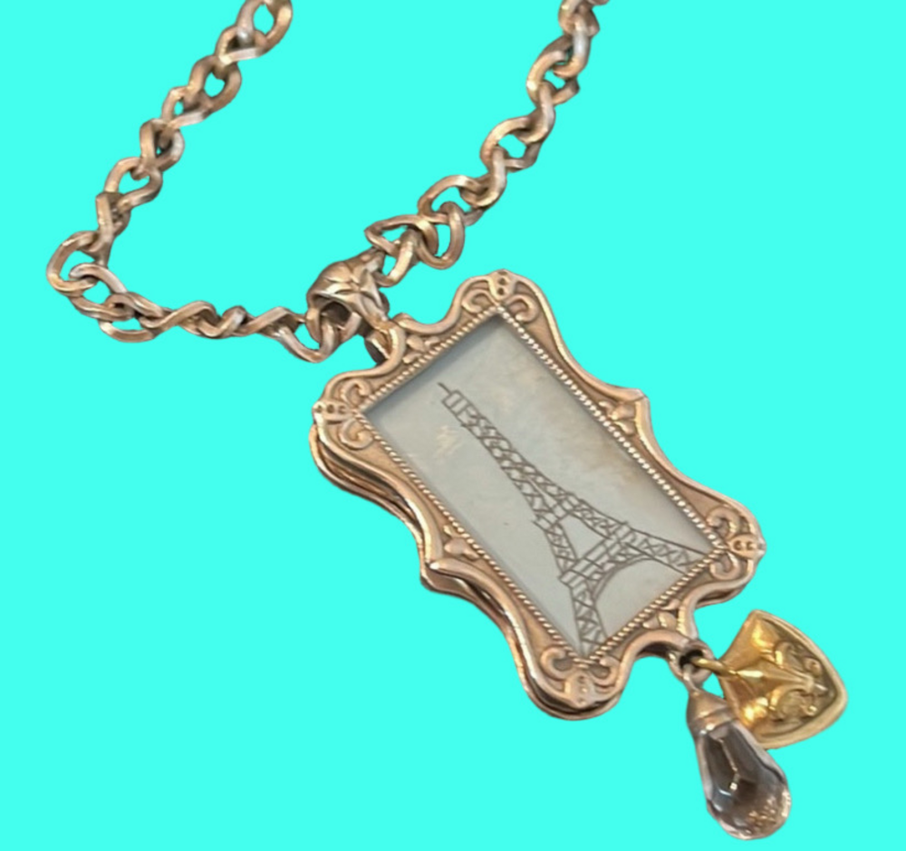 RARE Silpada Sterling Silver Rep Exclusive Award Fleur de lis Necklace